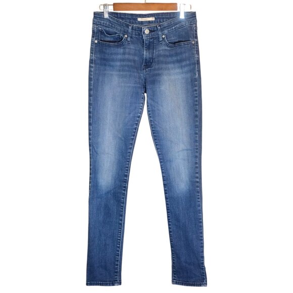 Women's LEVI'S 711 Skinny Jeans sz 30 - Picture 1 of 5